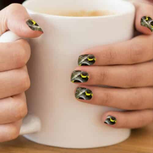 Dark Spring Nail Art