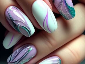 Nail Designs Abstract Design