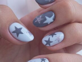 Nail Designs Winter Star Nail Art