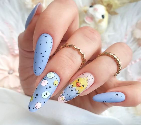 Easter nail art